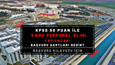 kpss 55 puan ile kamu personel alımı