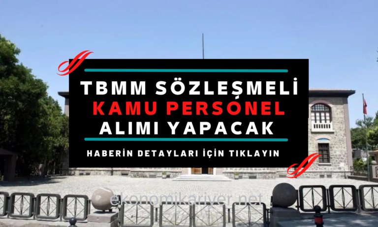 tbmm sözleşmeli personel alımı