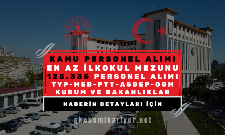 kamu personel alımı