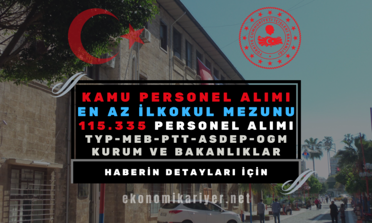 kamu personel alımı