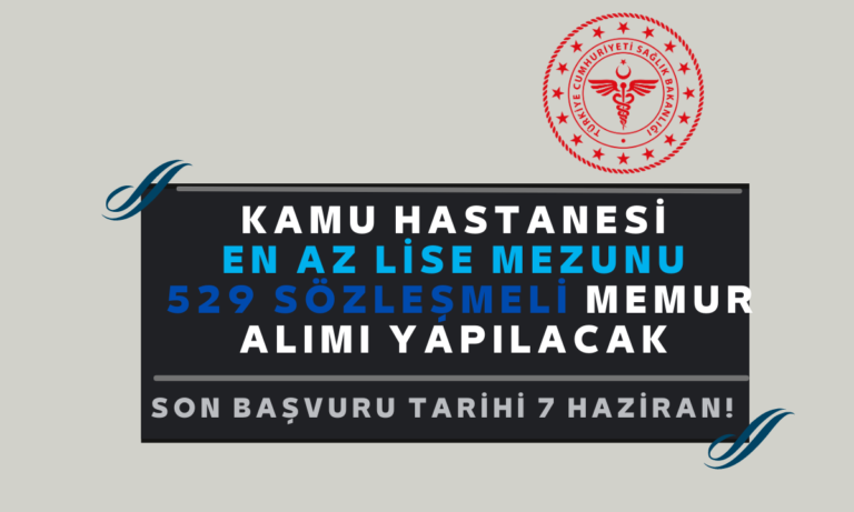 kamu hastanesi personel alımı