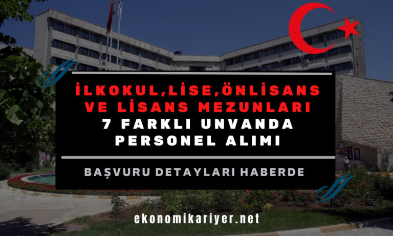 kamu personel alımı