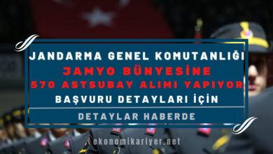 jandarma genel komutanlığı jamyo astsubay alımı