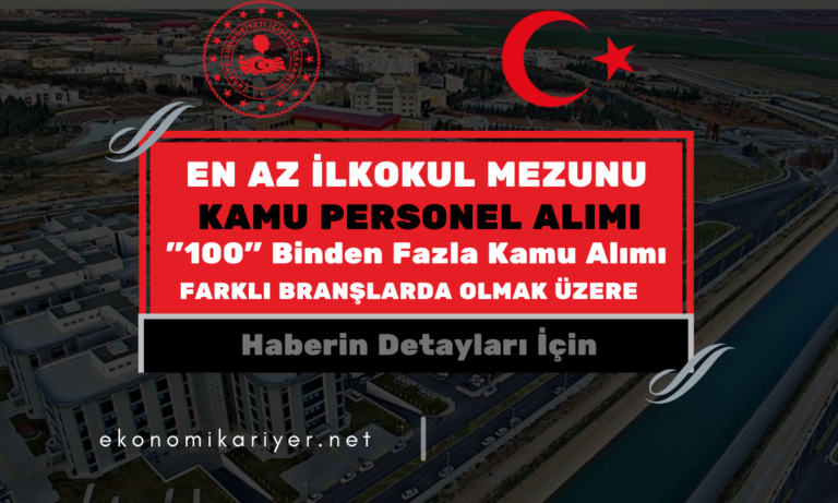 kamu personel alımı