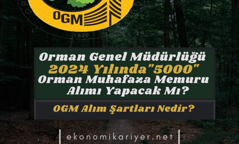 ogm personel alımı 2024