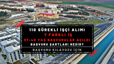 110 sürekli işçi alımı