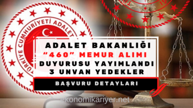 adalet bakanlığı personel alımı 2024