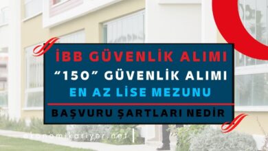 ibb güvenlik personeli alımı