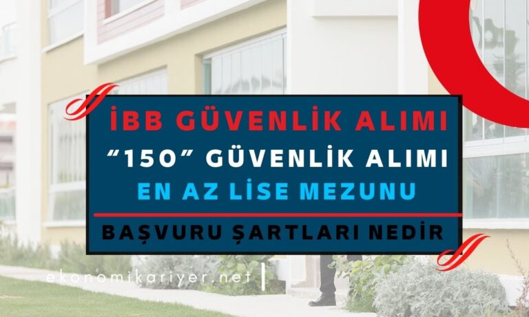 ibb güvenlik personeli alımı