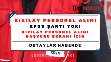 kızılay personel alımı