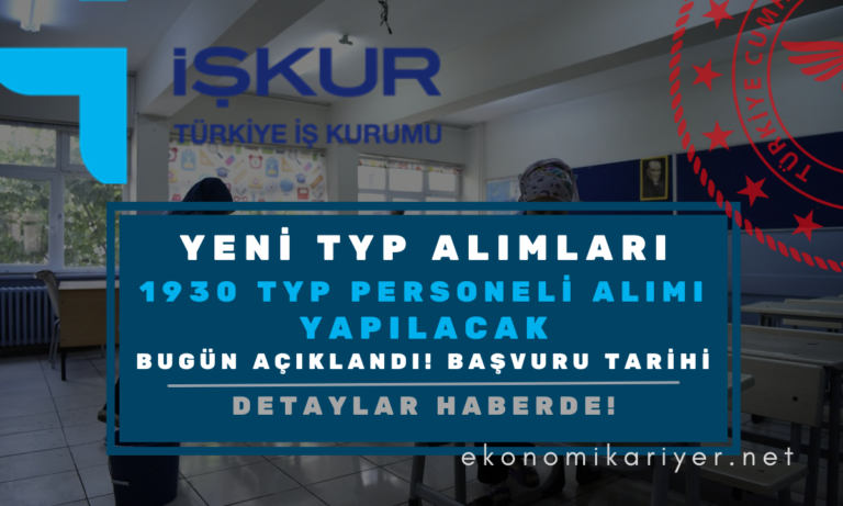 typ personel alımı 2024