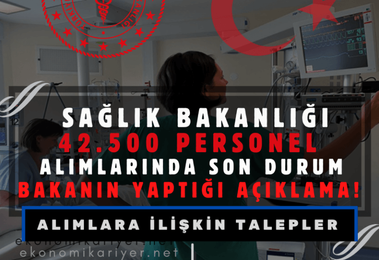 sağlık bakanlığı personel alımı