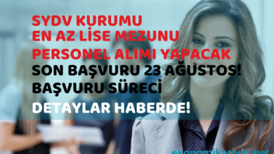 sydv personel alımı