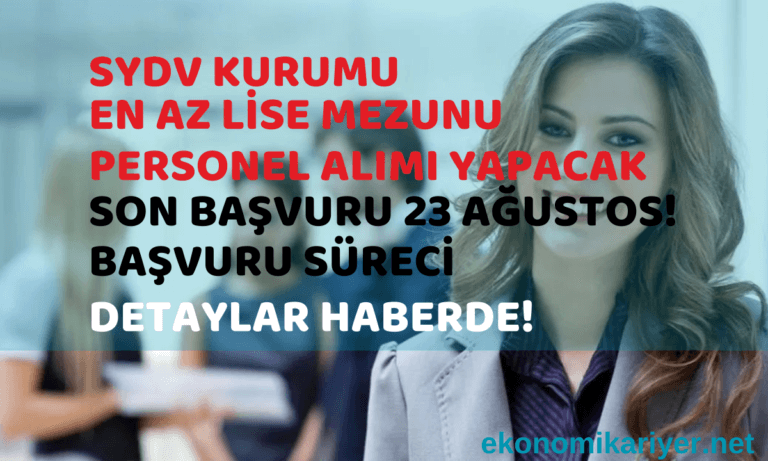 sydv personel alımı