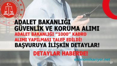 adalet bakanlığı güvenlik koruma alımı