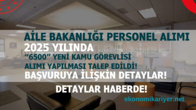 aile bakanlığı personel alımı
