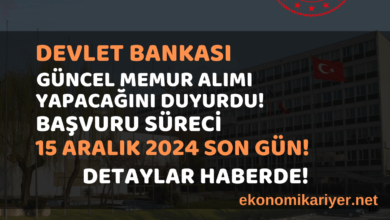 banka personel alımı