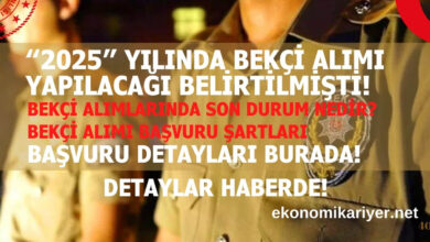 bekçi alımı 2025