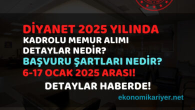 diyanet memur alımı