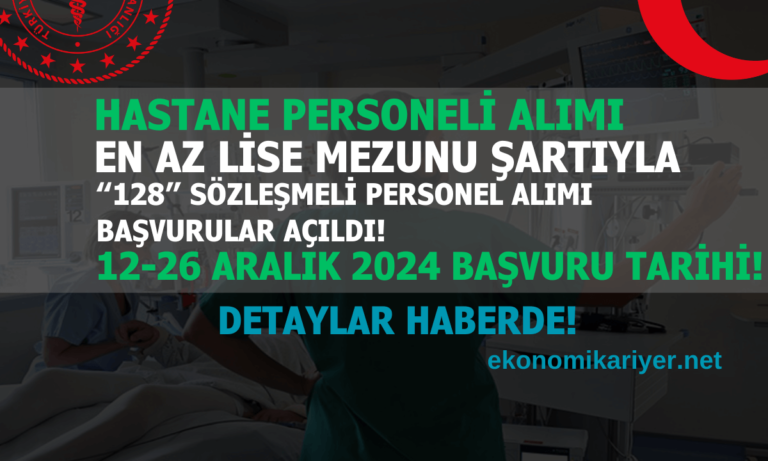 hastane personel alımı