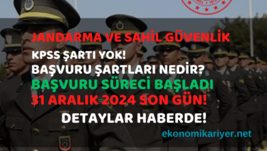 jandarma personel alımı