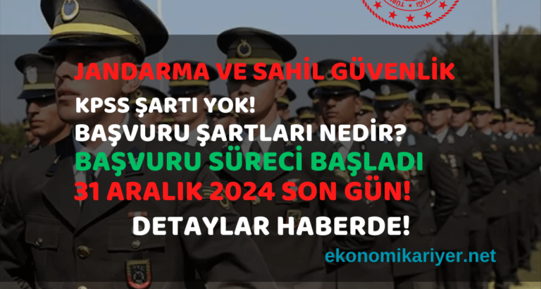 jandarma personel alımı