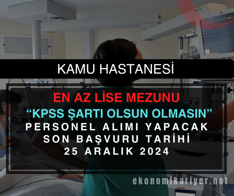 kamu hastane alım