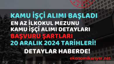 kamu işçi alımı