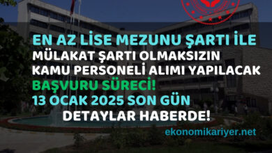 kamuda mülakatsız alım