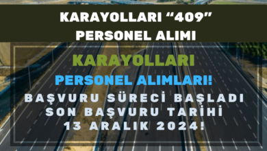 karayolları personel alımı