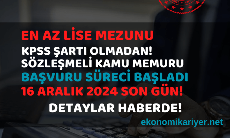 lise mezunu memur alımı