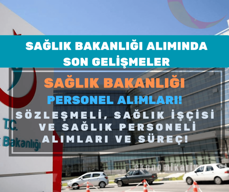 sağlık bakanlığı personel alımı
