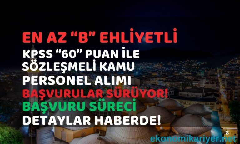 sözleşmeli kamu personel alımı