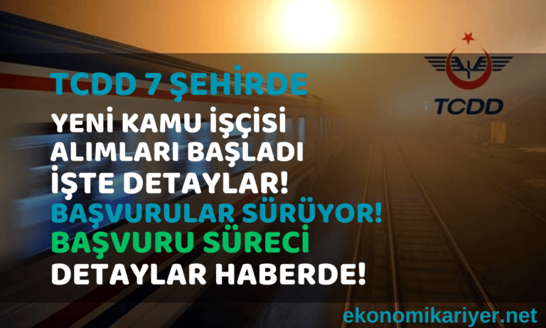 tcdd personel alımı