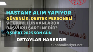 hastane personel alımı
