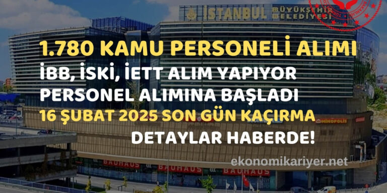 ibb personel alımı