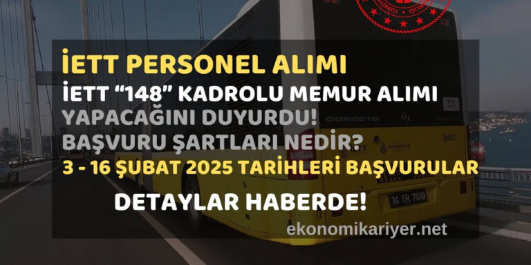iett memur alımı