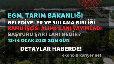 kamu işçi alımı 2025