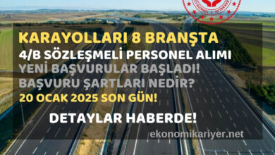 karayolları personel alımı