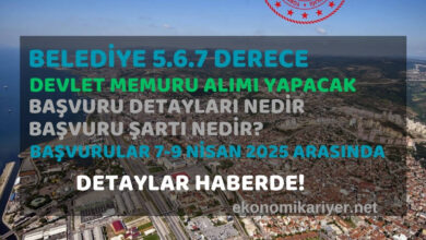 belediye memur alımı