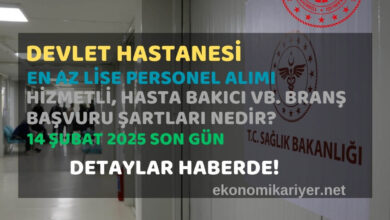 devlet hastanesi personel alımı