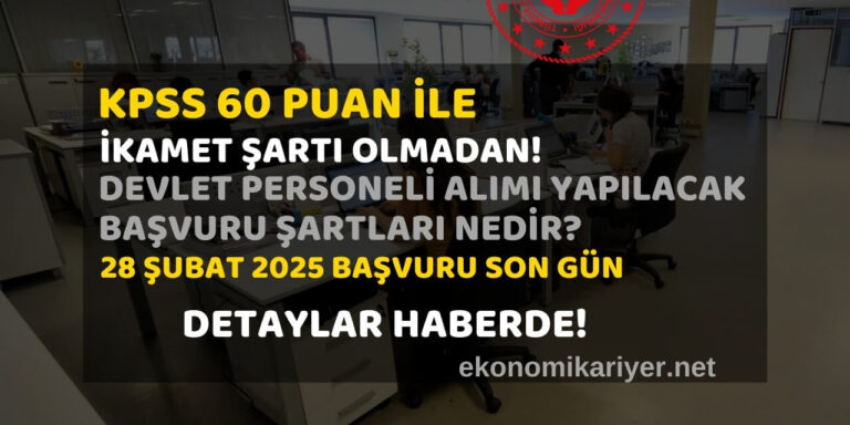 devlet personeli alımı