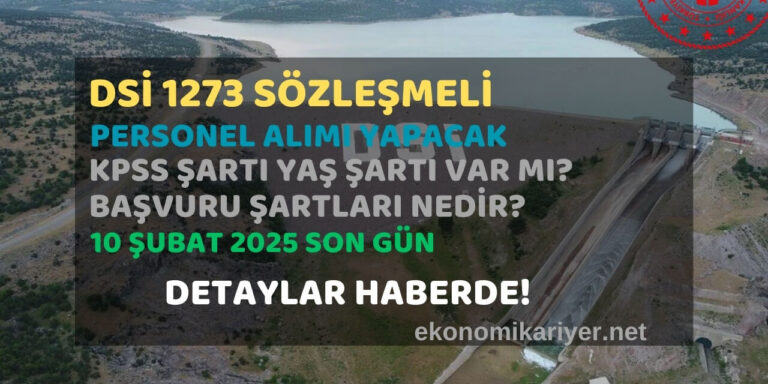 dsi personel alımı