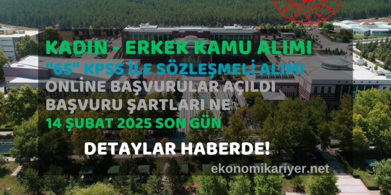 kadın erkek personel alımı