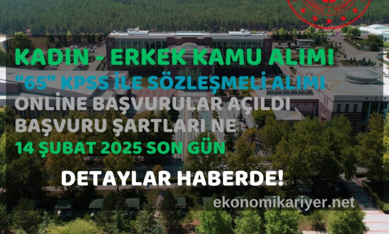 kadın erkek personel alımı