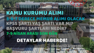 kamu kurumu 2025 alımı
