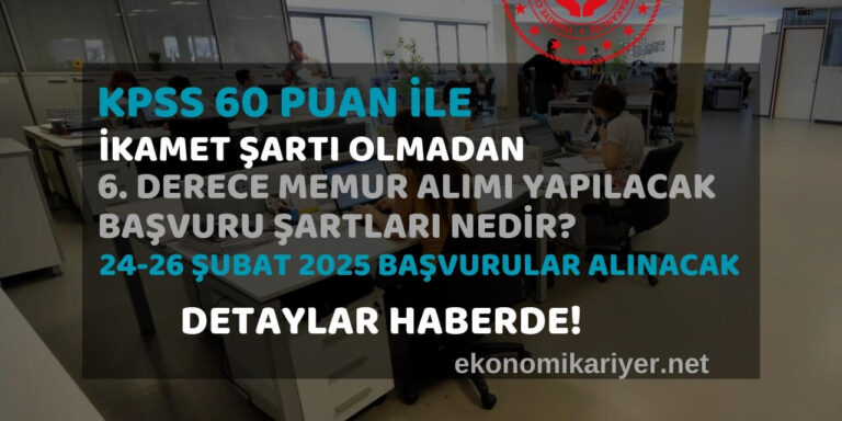 kamu memur alımı