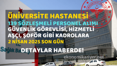 hastane personel alımı