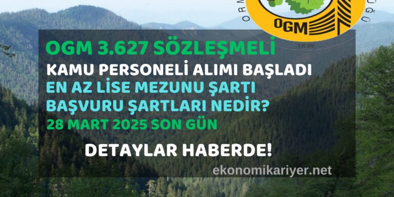ogm personel alımı