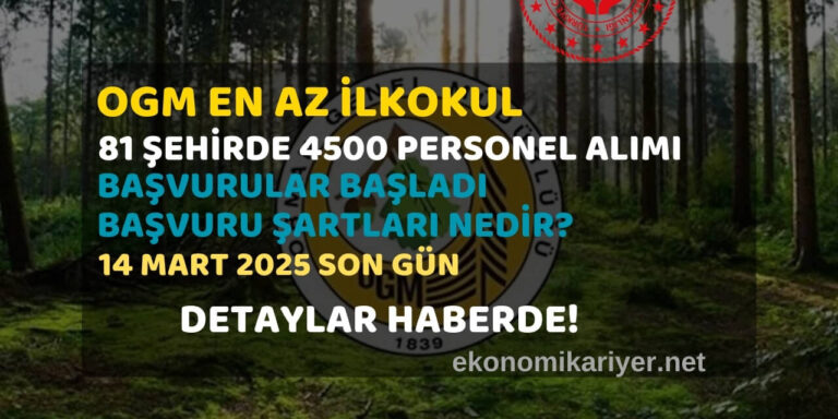 ogm personel alımı